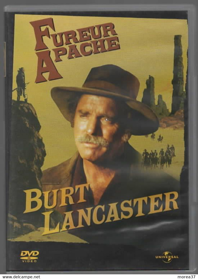 FUREUR APACHE     Avec Burt LANCASTER    C2 - Western/ Cowboy