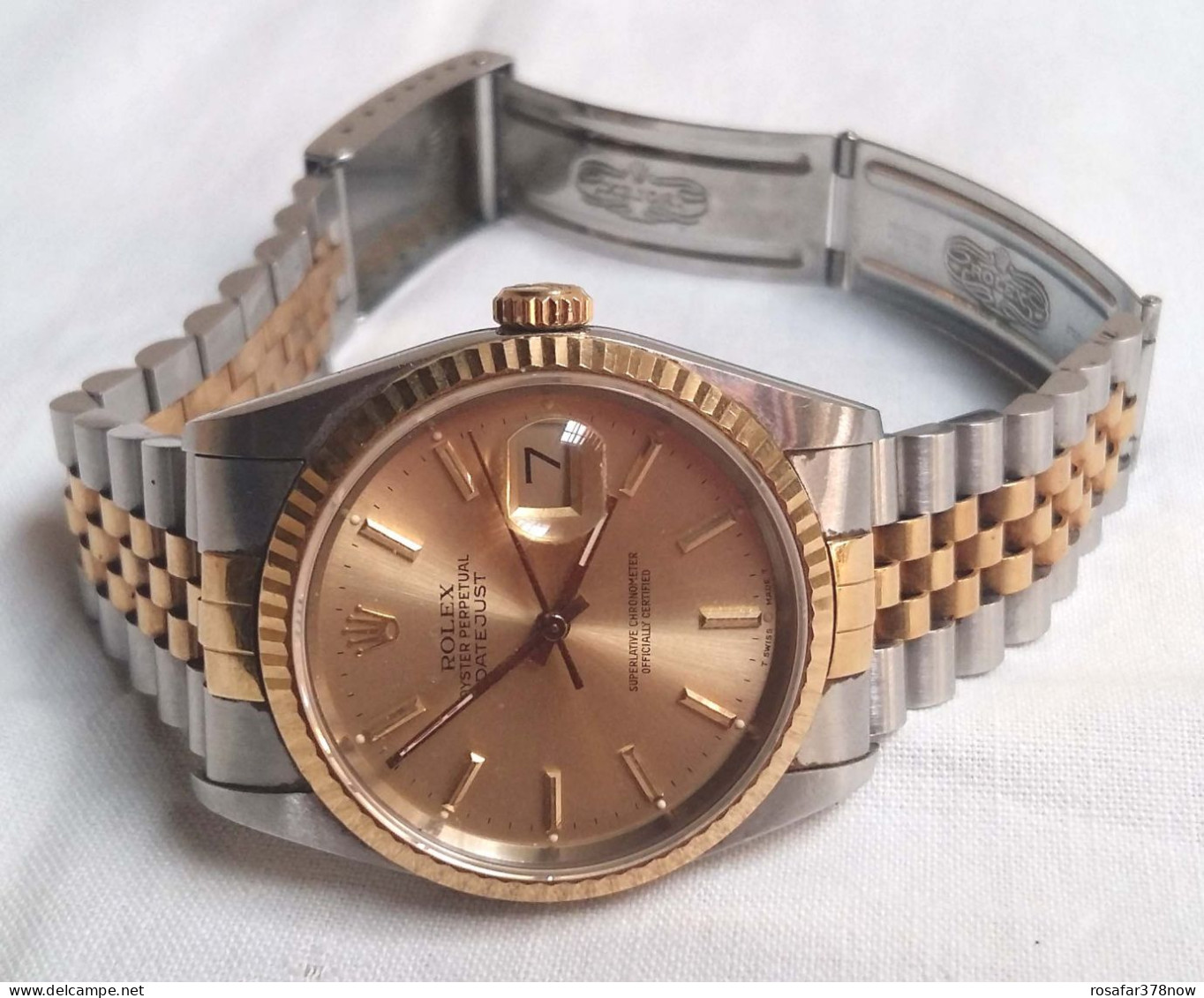 Rolex Oyster Perpetual Datejust 16233 Swimpruf Diameter 36-MM