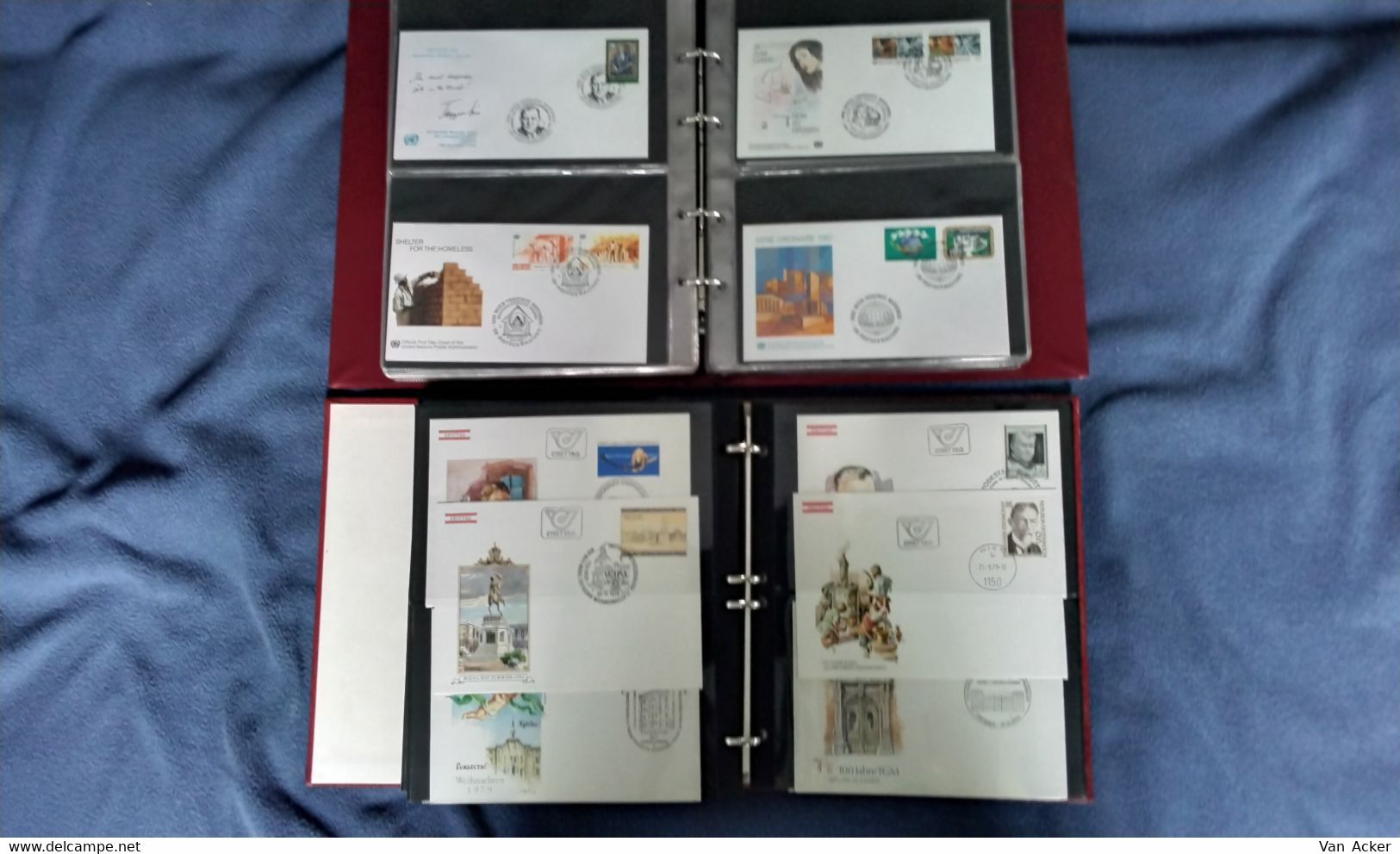 Collection Austria/UNO (FDC,postcards,...)