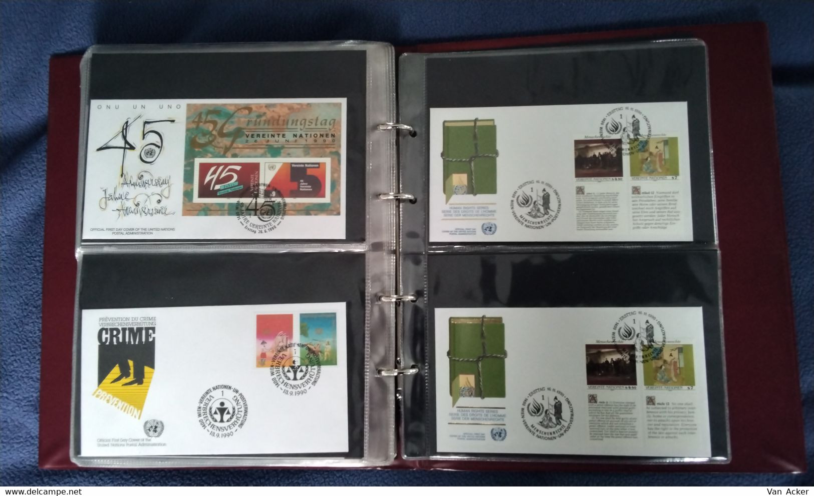 Collection Austria/UNO (FDC,postcards,...)