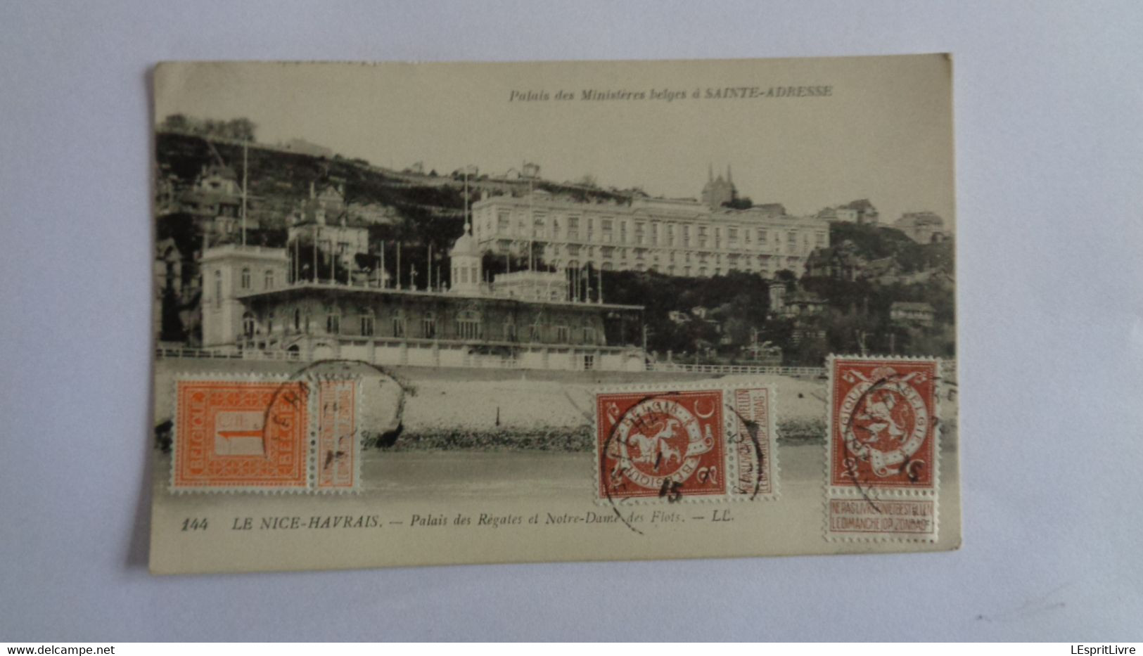 SAINTE ADRESSE  Palais Des Ministères Belges Régates ND Des Flots Le Nice Havrais Le Havre Carte Postale Postcard - Sainte Adresse