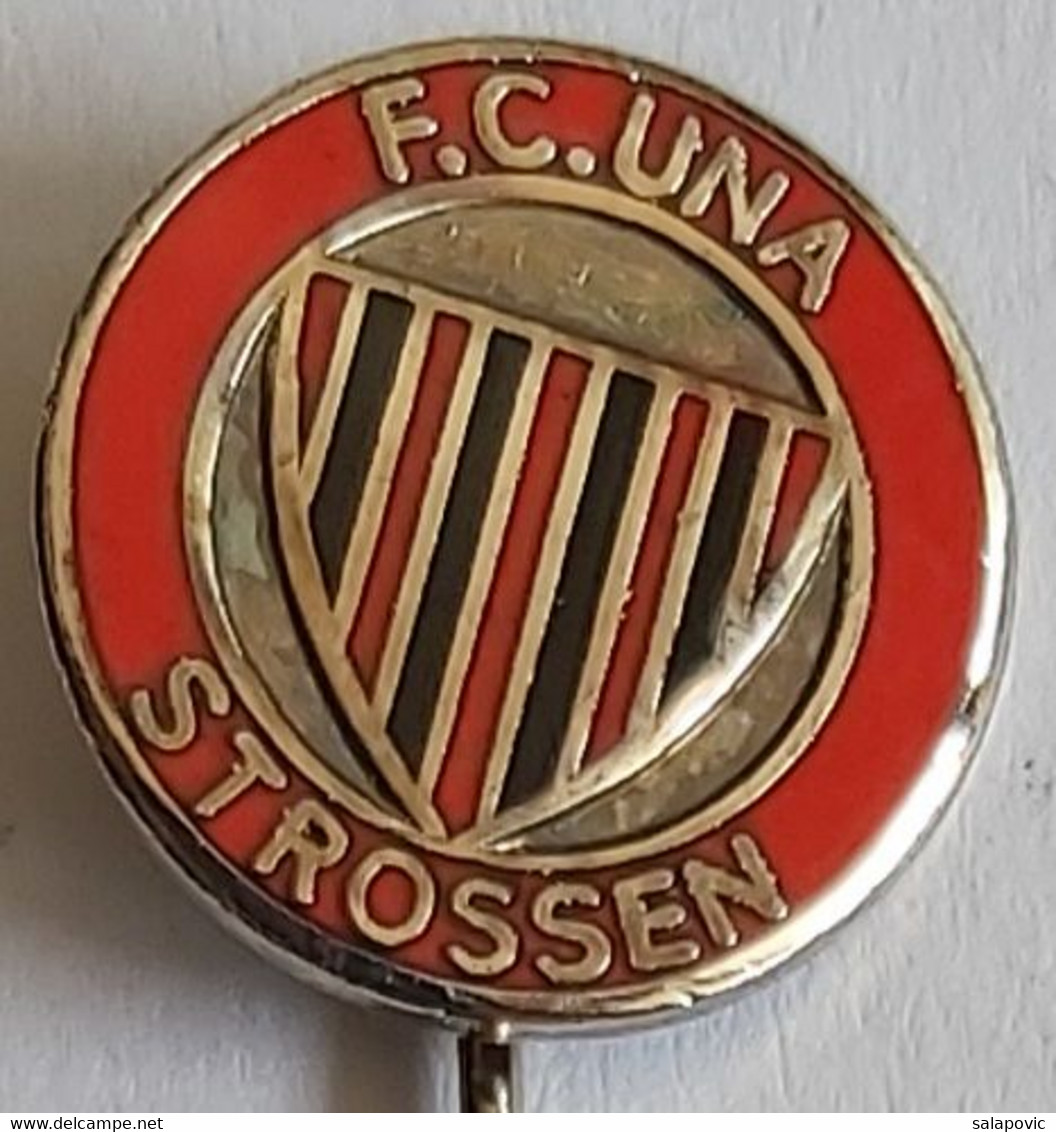 FC UNA Strassen Luxembourg Football Soccer Club Fussball Calcio Futbol Futebol PINS BADGES A4/4 - Football