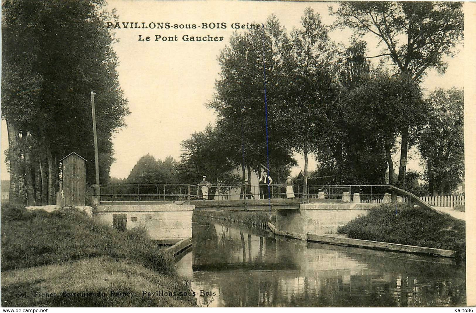 Les Pavillon Sous Bois * Vue Sur Le Pont Gaucher * Le Canal - Les Pavillons Sous Bois