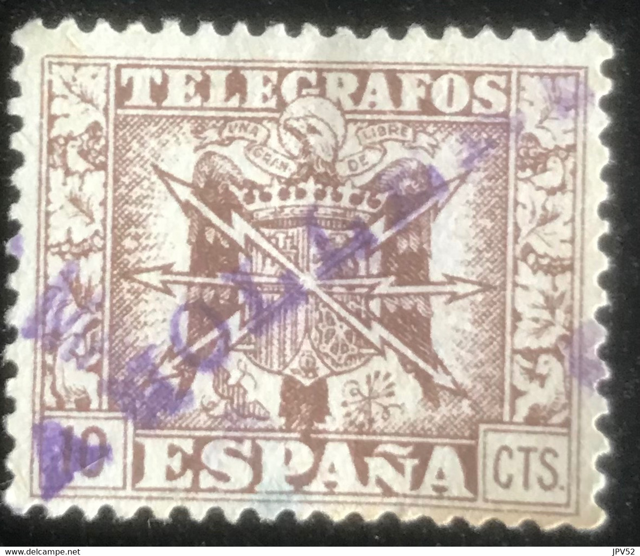 Espana - Spain - C8/19 - (°)used - 1939 - Michel 80 - Telegraafzegels - Télégraphe