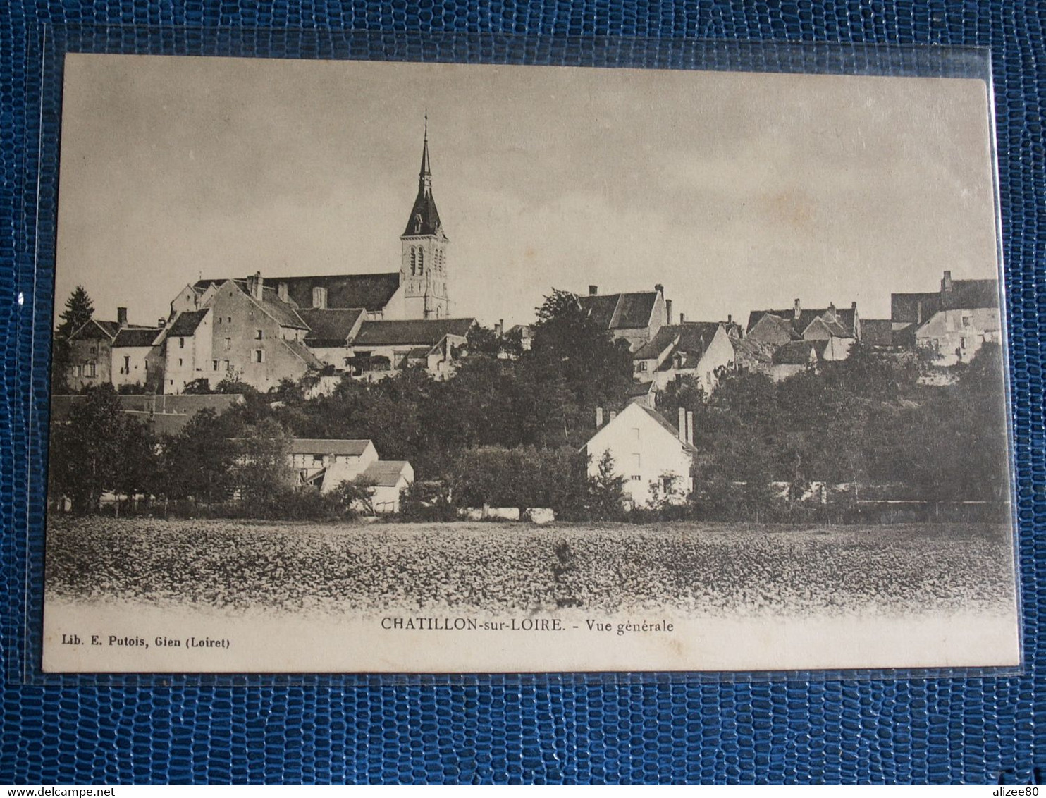 CPA   CHATILLON  SUR  LOIRE  //  VUE  GENERALE-   Précurseur  -- - Chatillon Sur Loire