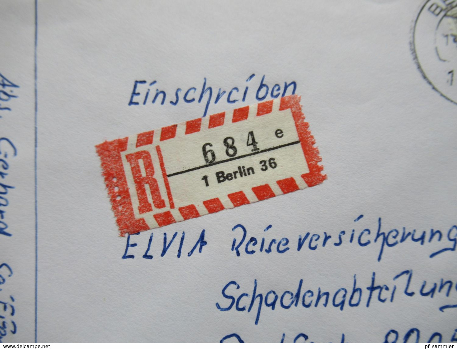 Berlin (West) 1988 Freimarken Frauen Nr.828 EF Einschreiben Berlin 36 Nach München - Storia Postale