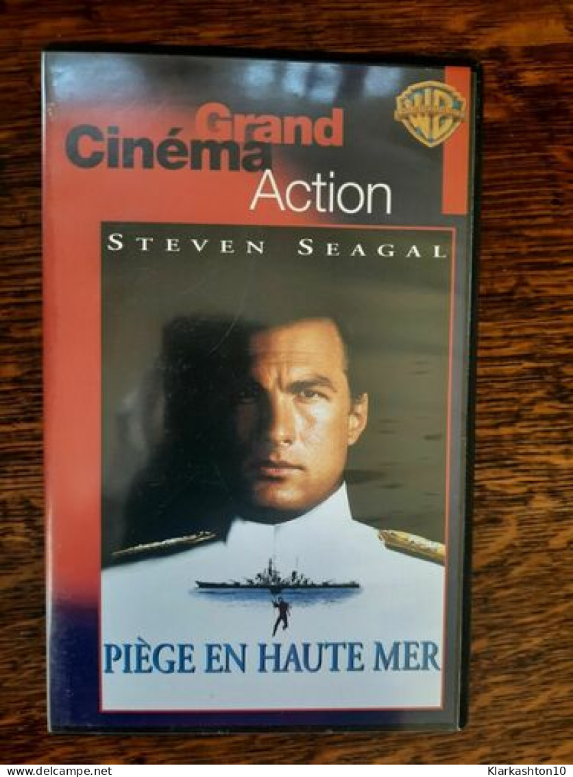Cassette Video - Grand Cinéma Action Piège En Haute Mer - Avec Steven Seagal - Autres & Non Classés