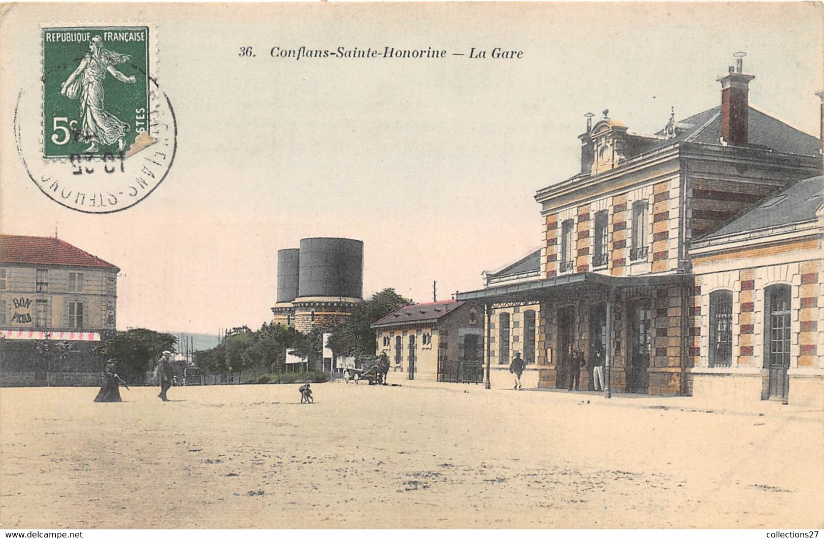 78-CONFLANS-SAINTE-HONORINE- LA GARE - Conflans Saint Honorine