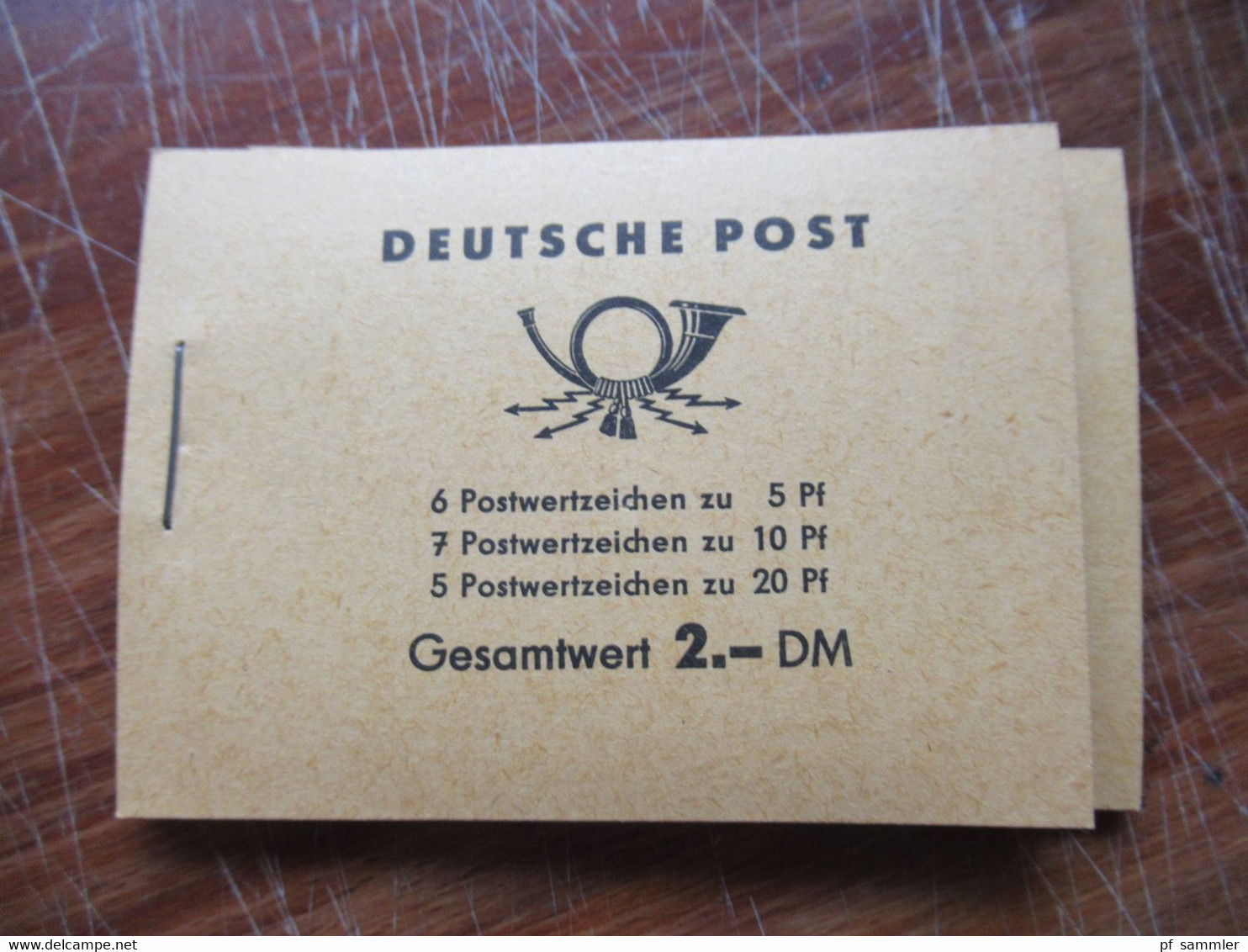 DDR 1960 Markenheftchen MH 3b Ca. 75 Stück! Katalogwert 1200€ Stöberposten Teilweise Mit Banderole! - Booklets