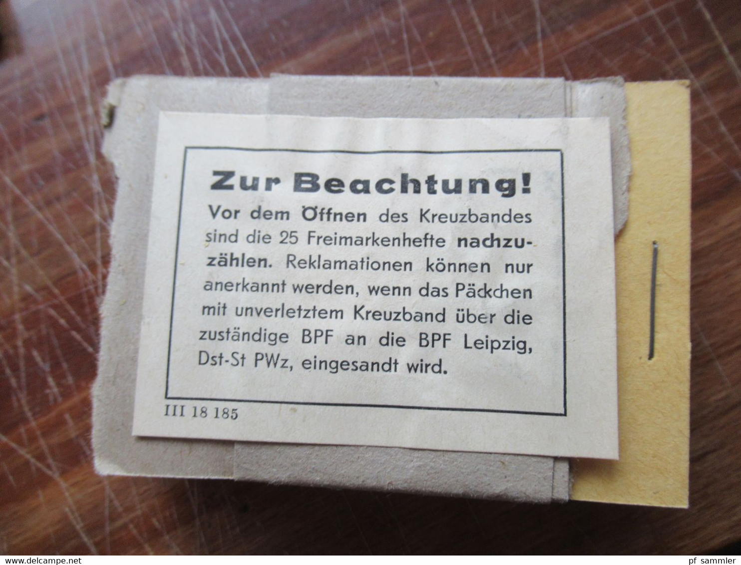 DDR 1960 Markenheftchen MH 3b ca. 75 Stück! Katalogwert 1200€ Stöberposten teilweise mit Banderole!