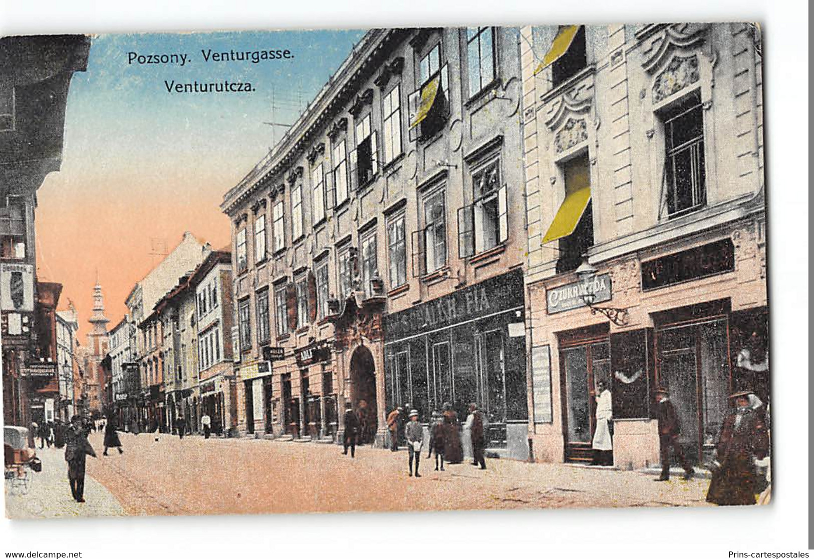 CPA Slovaquie Bratislava Pozsony Venturgasse - Ghetto - Judaica - Slovaquie