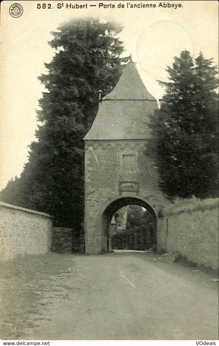 038 350 - CPA - Belgique - St. Hubert - Porte De L'ancienne Abbaye - Saint-Hubert