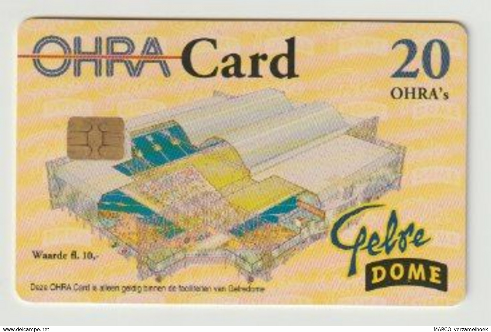 OHRA-card Gelredome Arnhem (NL) Vitesse-PTT Telecom - Unclassified