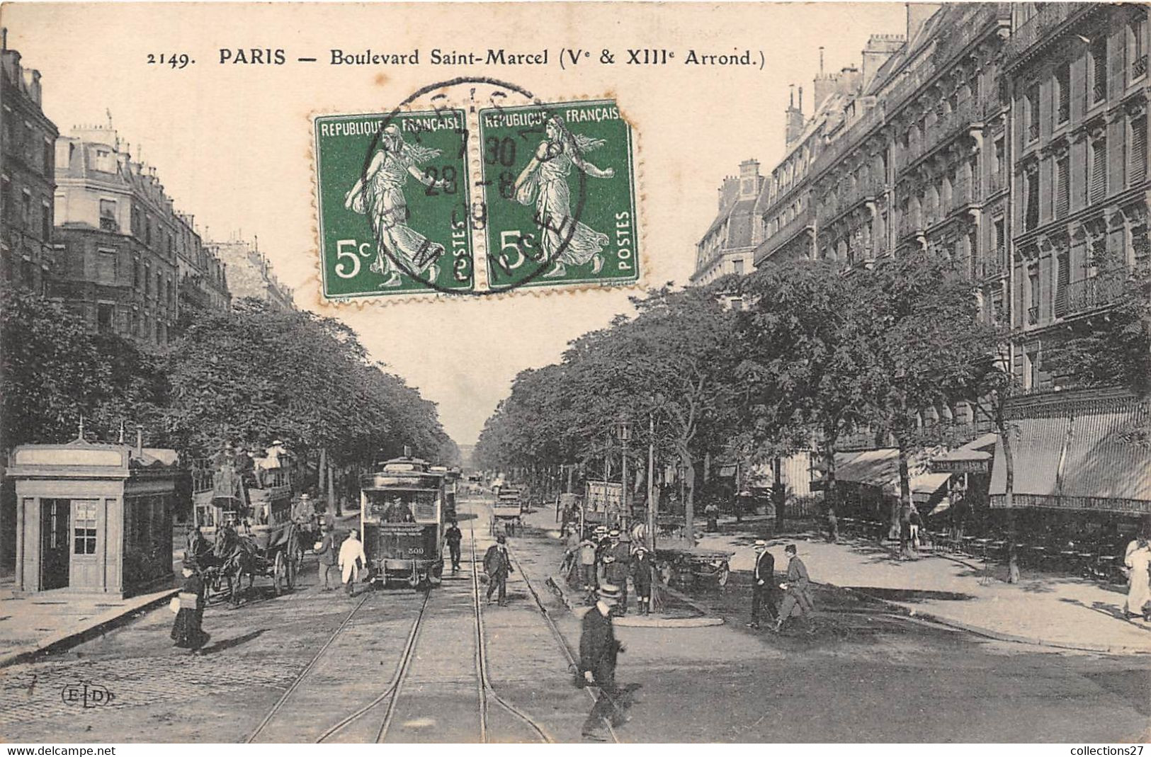 PARIS-75005-ET 75013- BOULEVARD SAINT-MARCEL - Arrondissement: 05