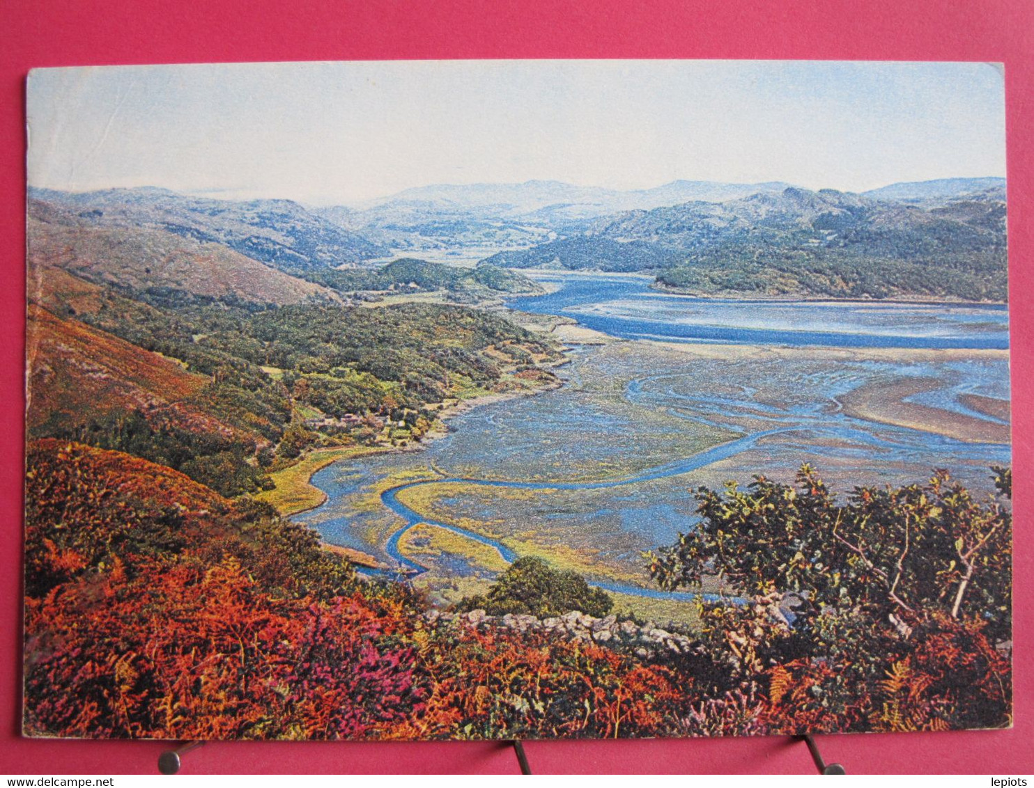 Visuel Très Peu Courant - Pays De Galles - Looking Up The Mawddach Estuary To The Aran Mountains - Barmouth - R/verso - Unknown County