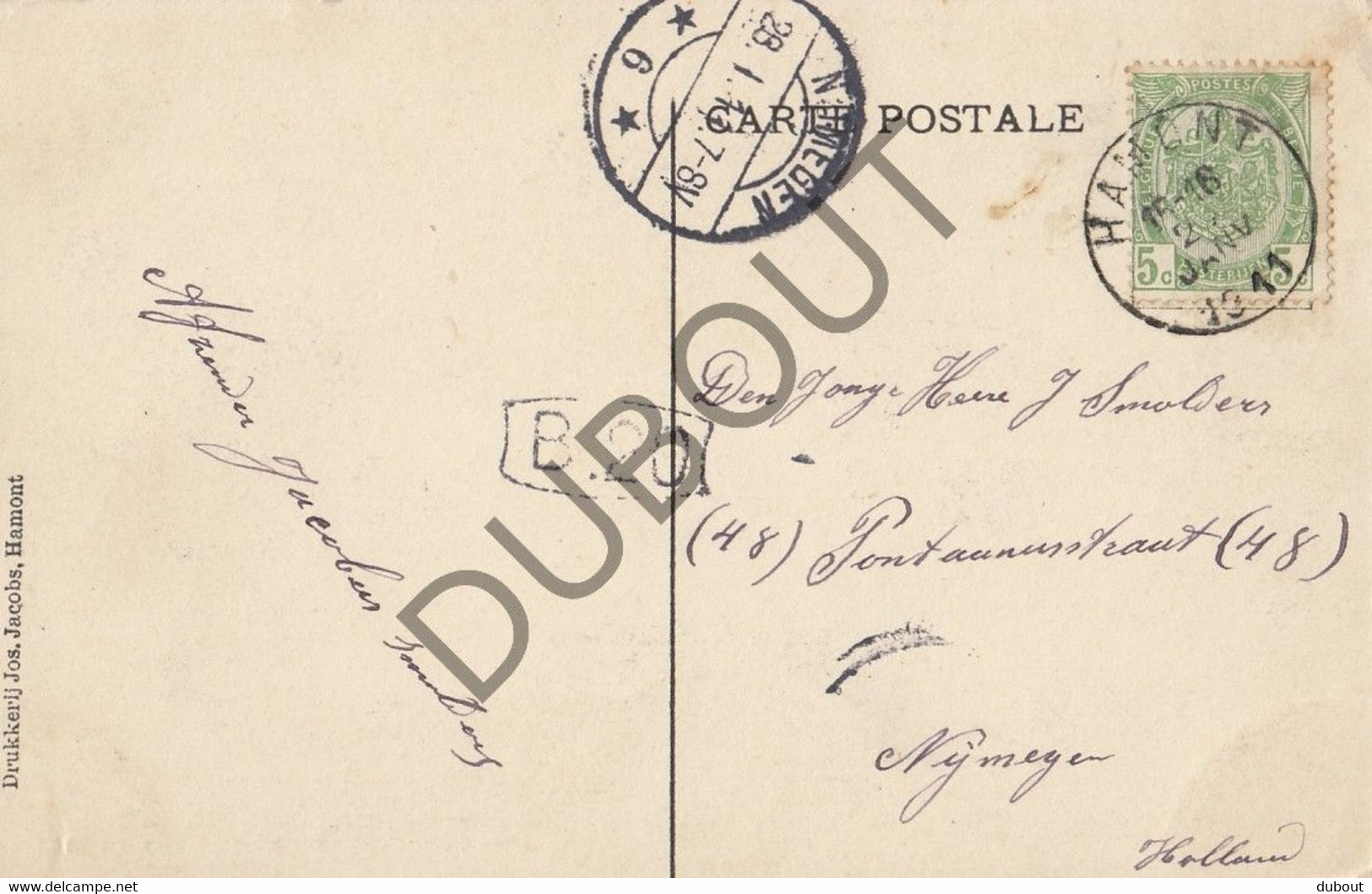 Postkaart/Carte Postale - HAMONT - Hoogaltaar (C1938) - Hamont-Achel