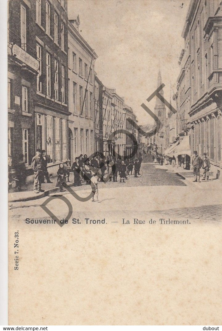 Postkaart/Carte Postale - SINT-TRUIDEN - La Rue De Tirlemont (C1913) - Sint-Truiden