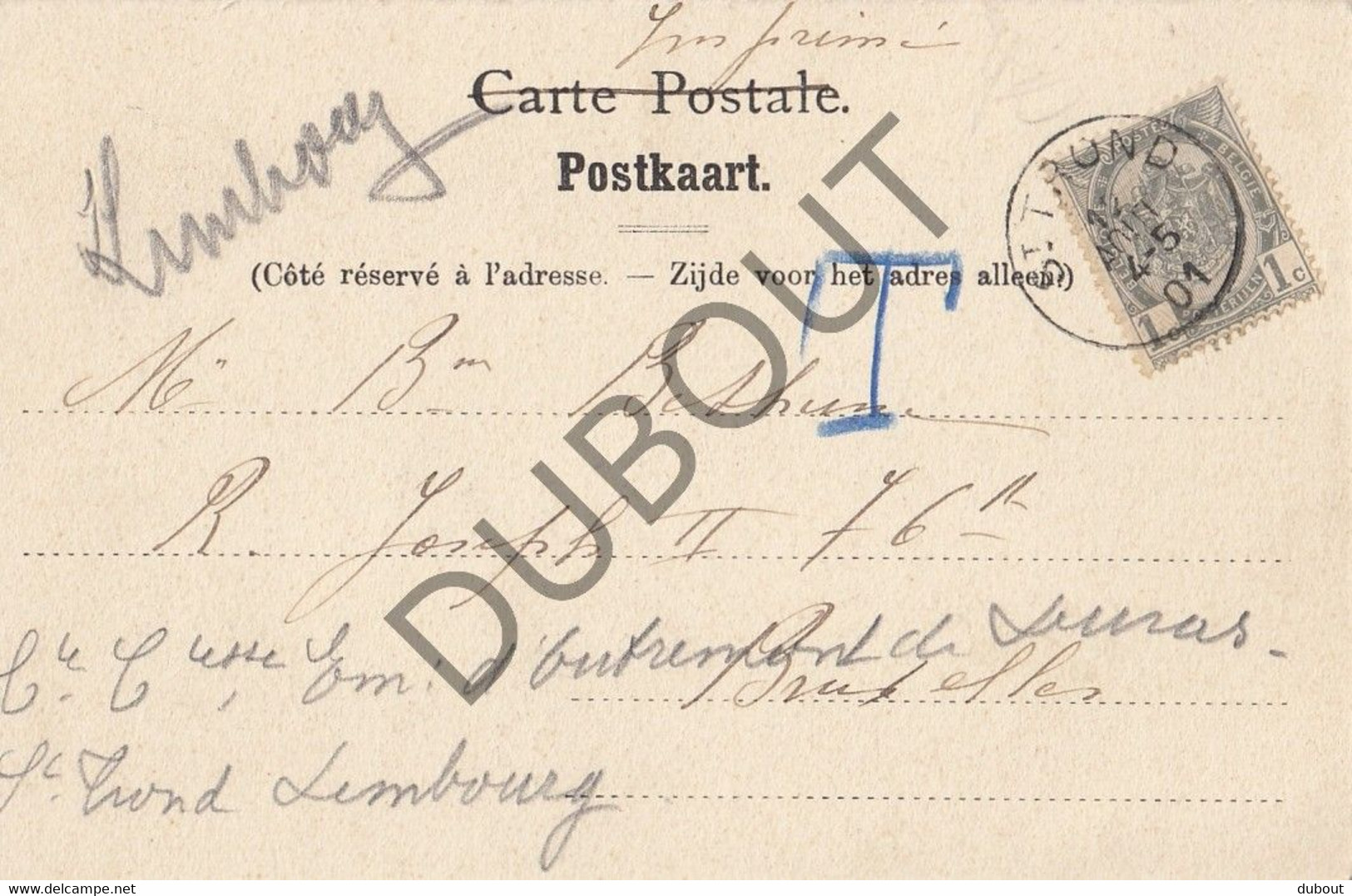 Postkaart/Carte Postale - SINT-TRUIDEN -Château Duras (C2005) - Sint-Truiden