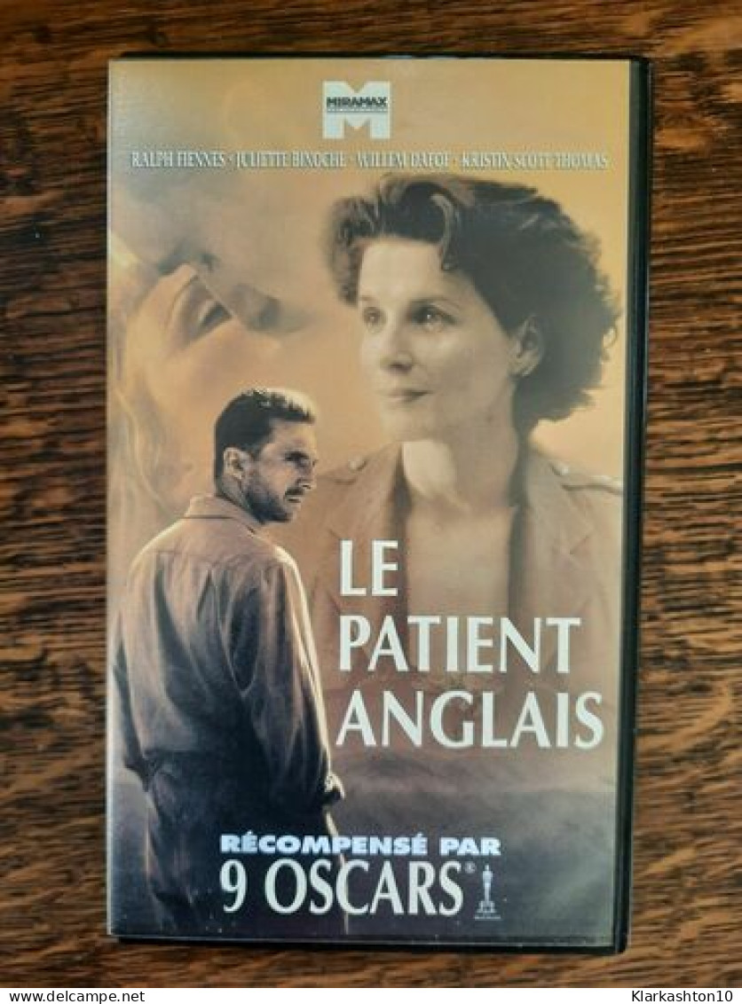 Cassette Video - Le Patient Anglais Film - Autres & Non Classés