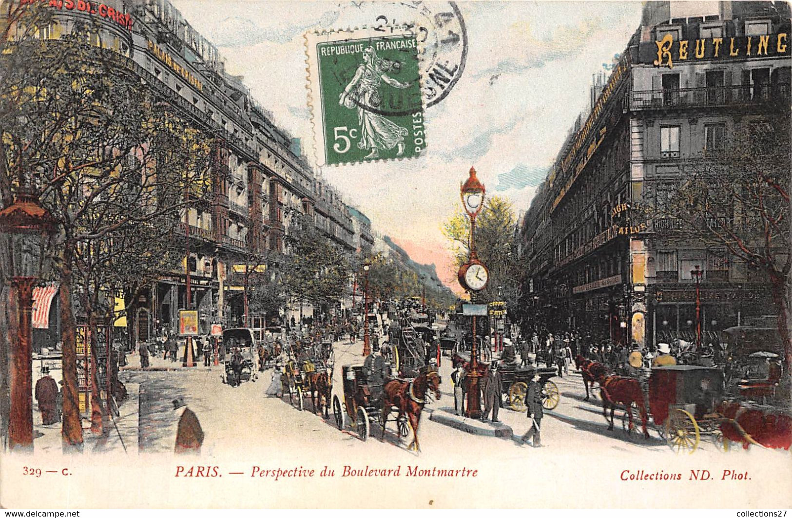 PARIS-75002-PRESPECTIVE DU BOULEVARD MONTMARTRE - District 02