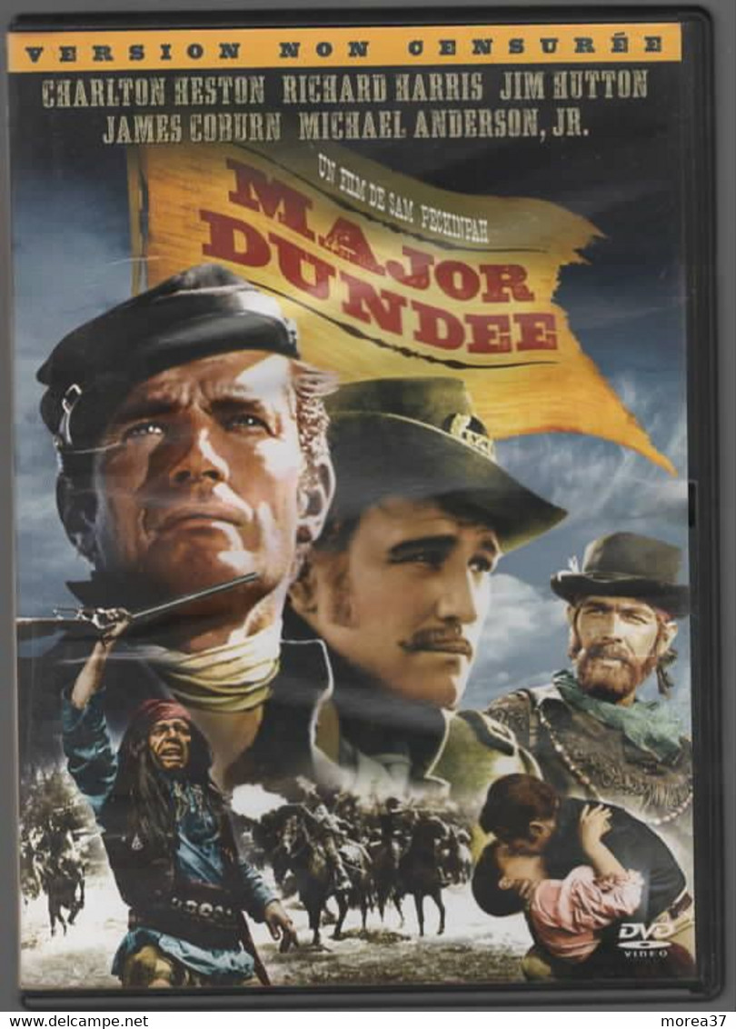 MAJOR DUNDEE   Avec Charlton HESTON Version Non Censuré     C26 - Western/ Cowboy