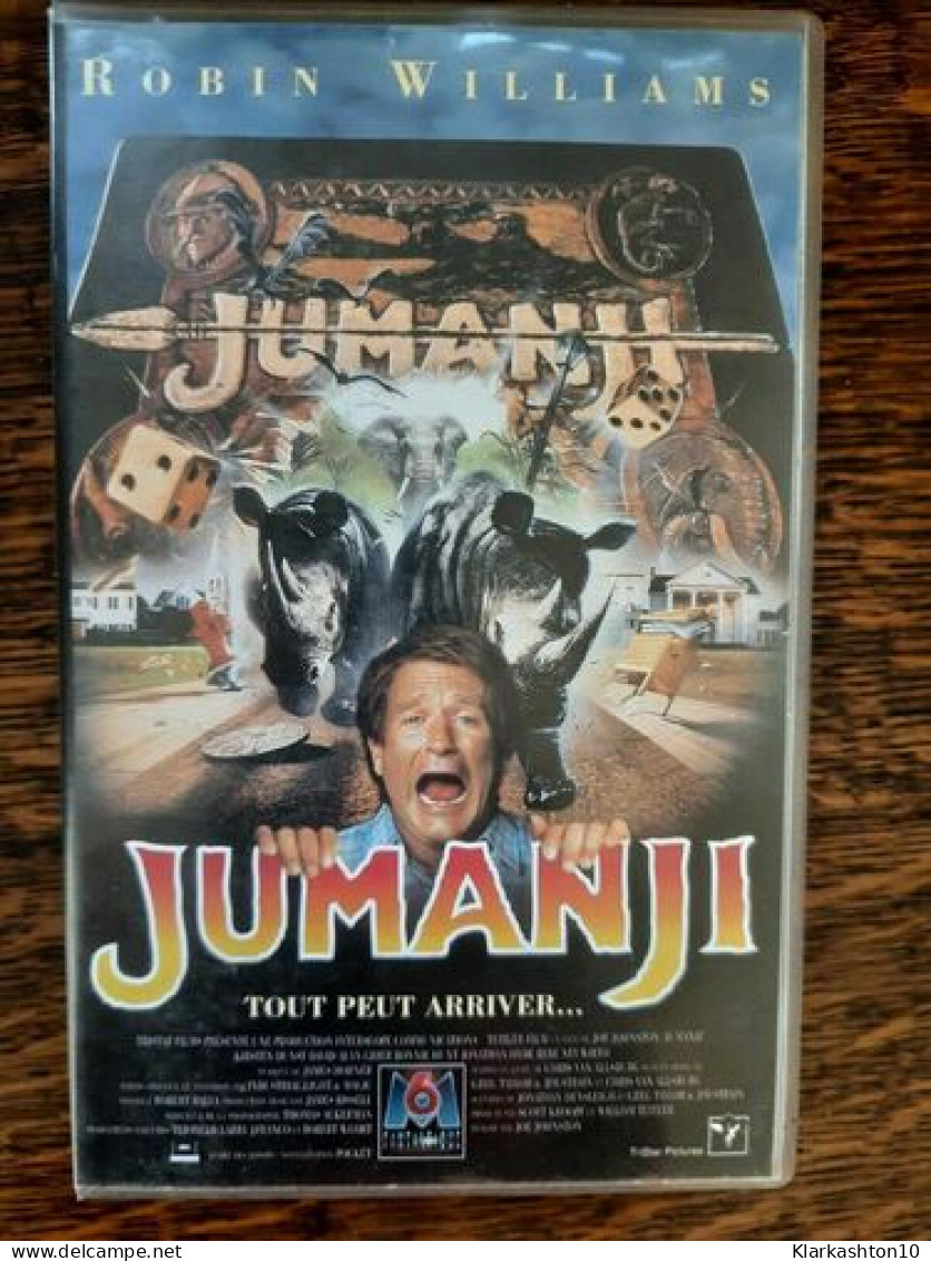 Cassette Video - Jumanji Film Avec Robin Williams - Autres & Non Classés