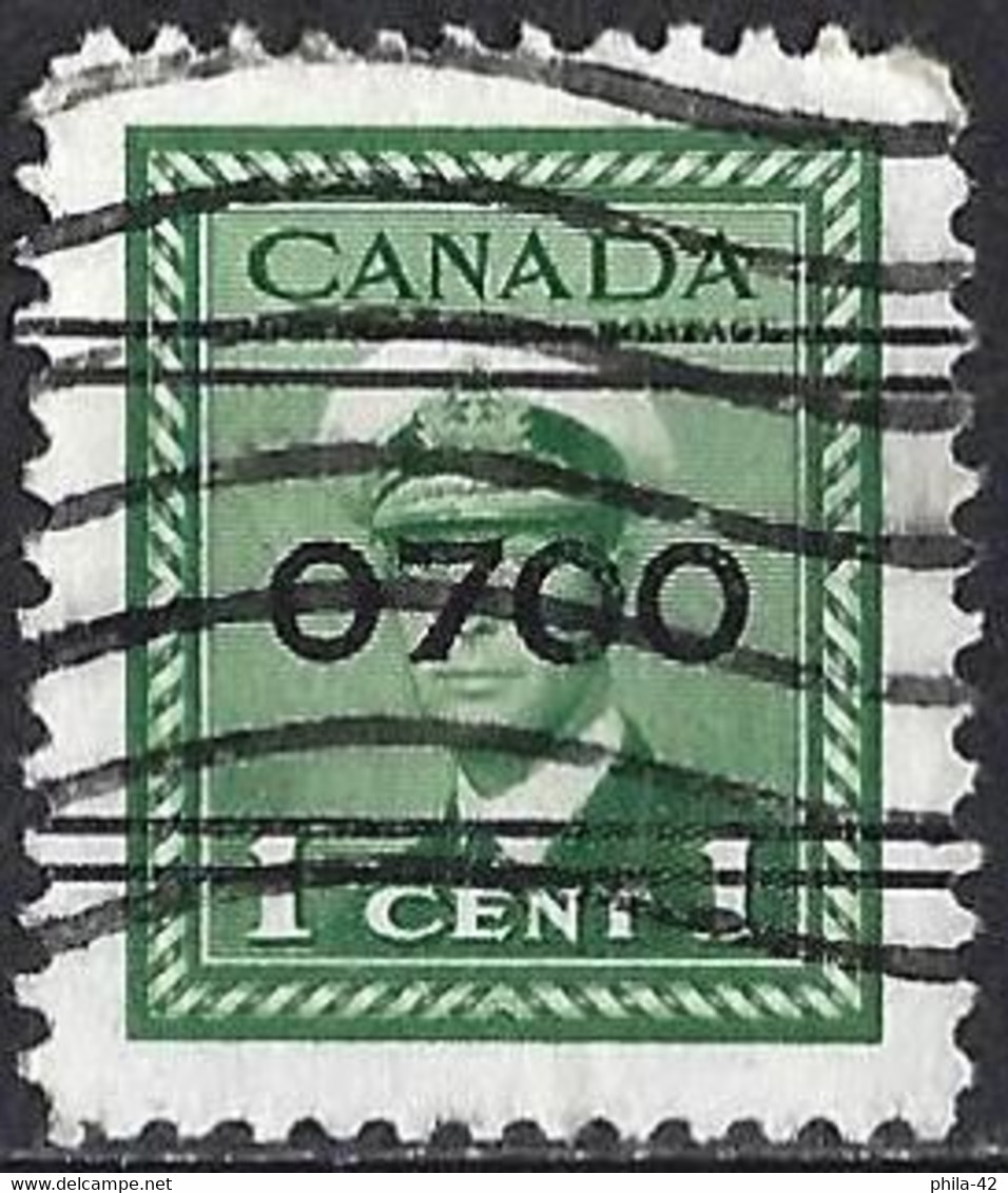 Canada 1942 - Mi 216 - YT 249xx ( King George VI In Naval Uniform ) Precancel 0700 - Montreal - Voorafgestempeld