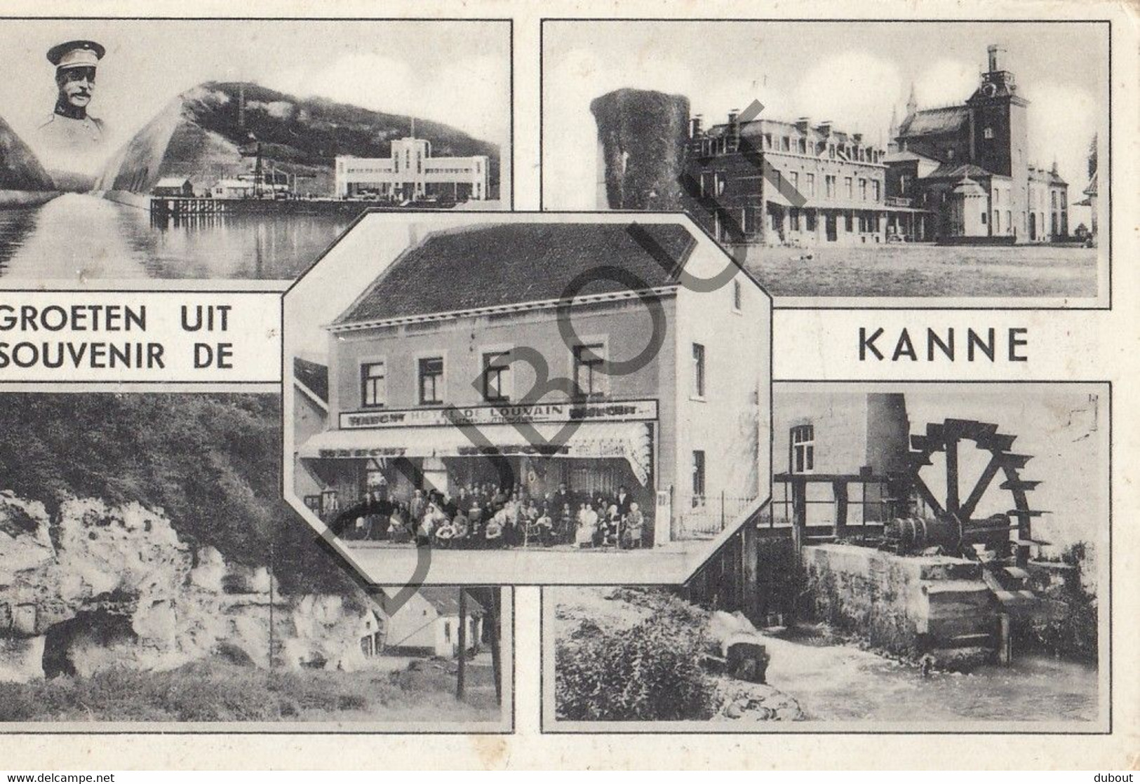 Postkaart/Carte Postale - KANNE - Groeten Uit - Watermolen (C1963) - Riemst