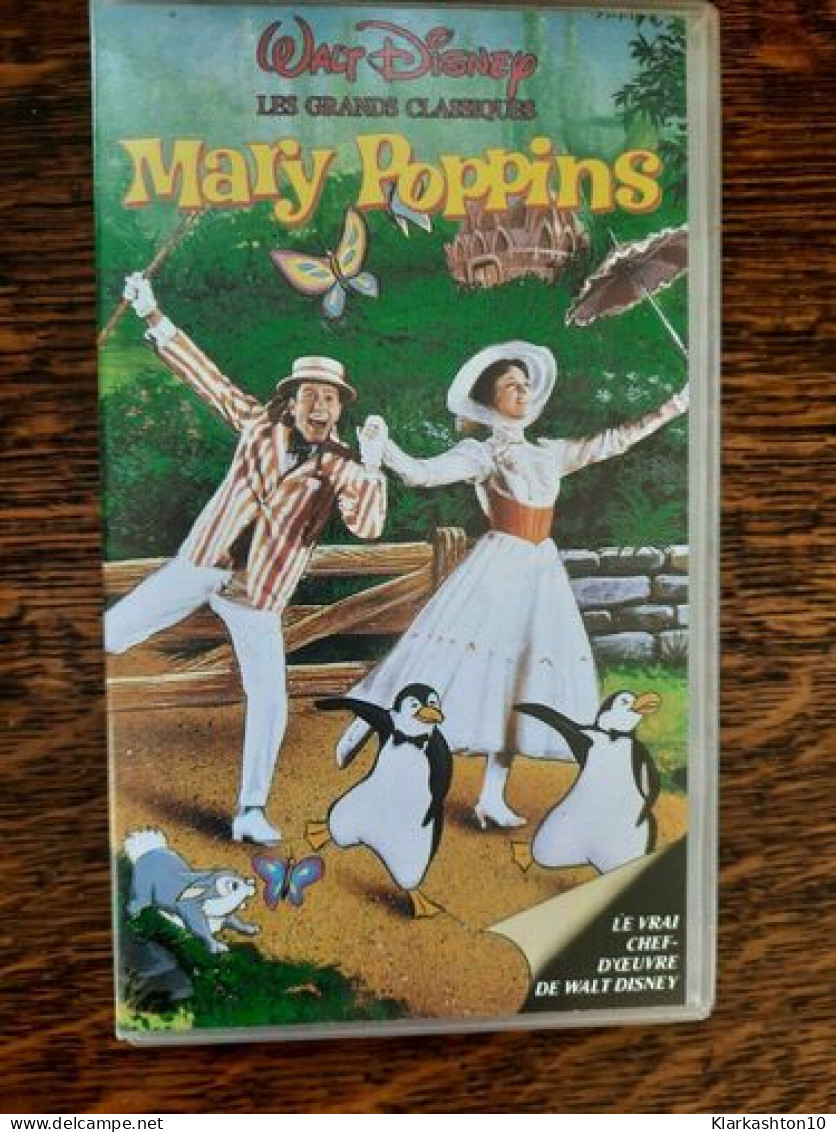 Cassette Video - Les Grands Classiques Mary Poppins - Autres & Non Classés