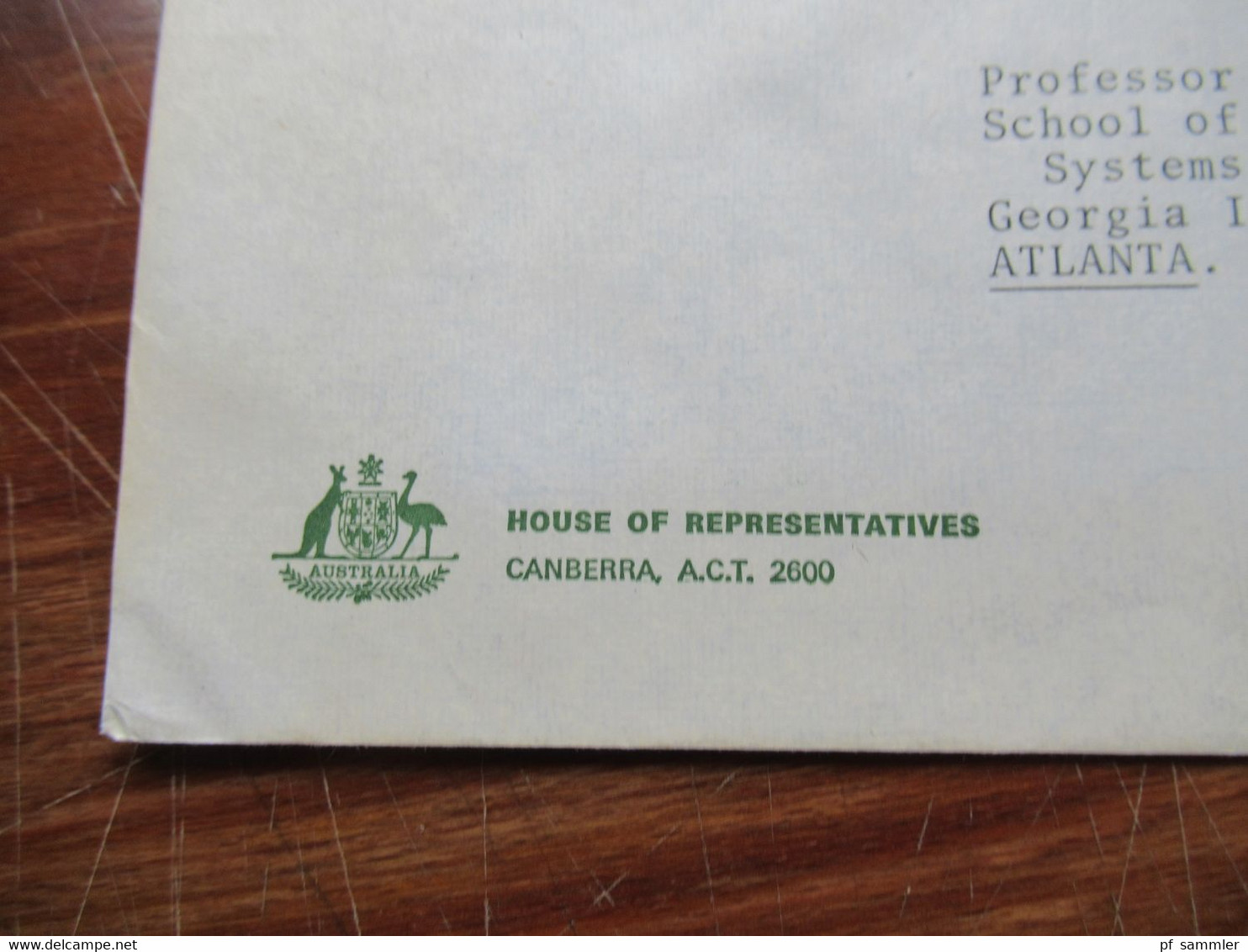Australien 1980 / 90er Jahre Belege / Briefe / Dokumente alles mit Bezug zur Regierung / Government auch Autogramme