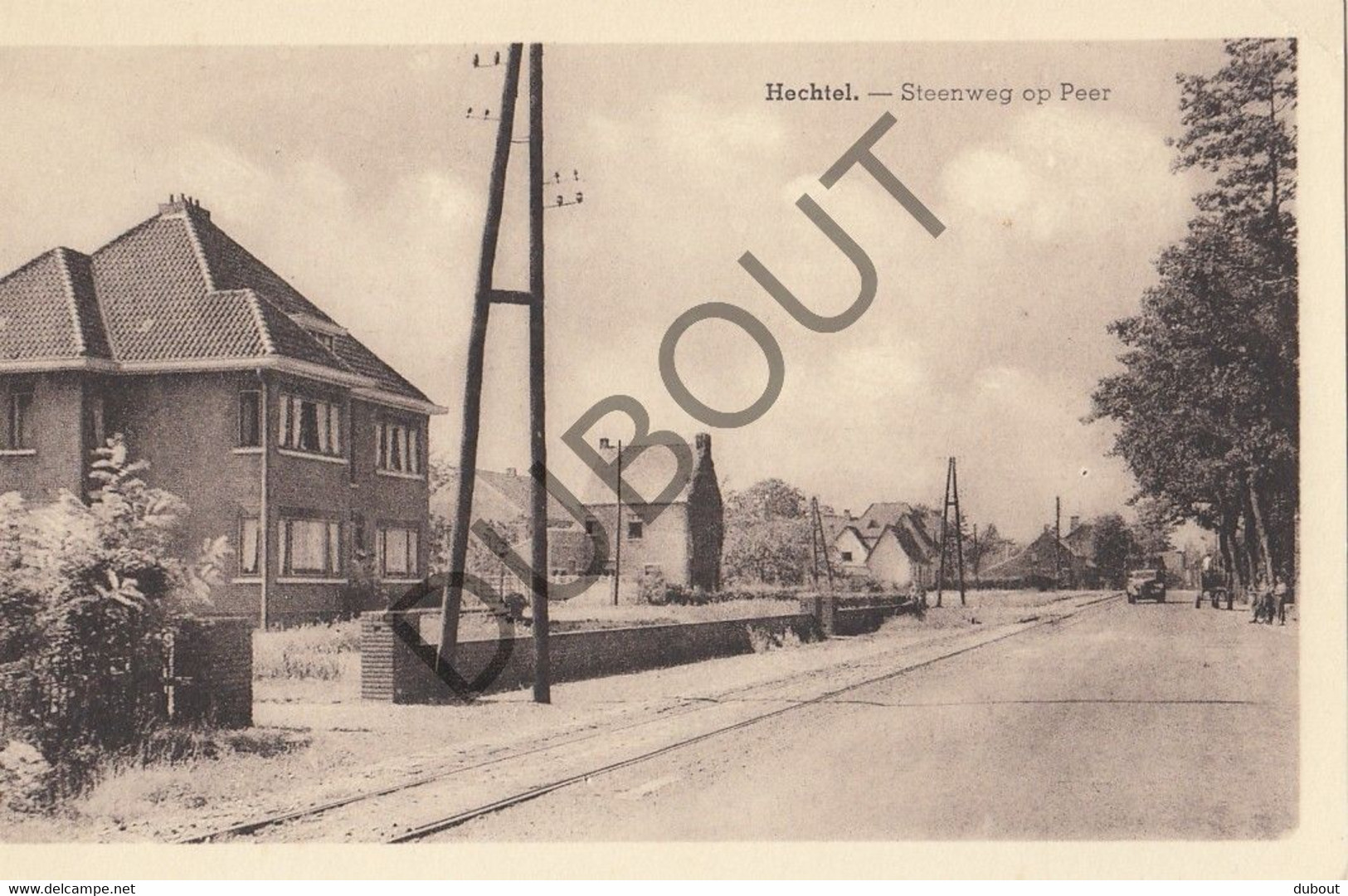 Postkaart/Carte Postale - HECHTEL - Steenweg Op Peer  (C2002) - Hechtel-Eksel