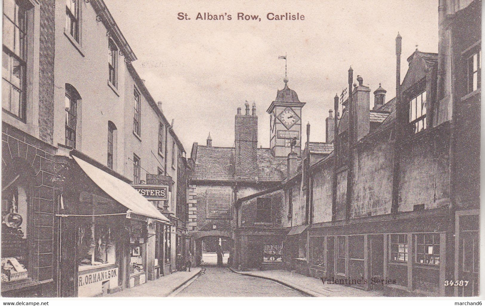 St Alban's Row , Carlisle édition Valentine N°34587 - Carlisle