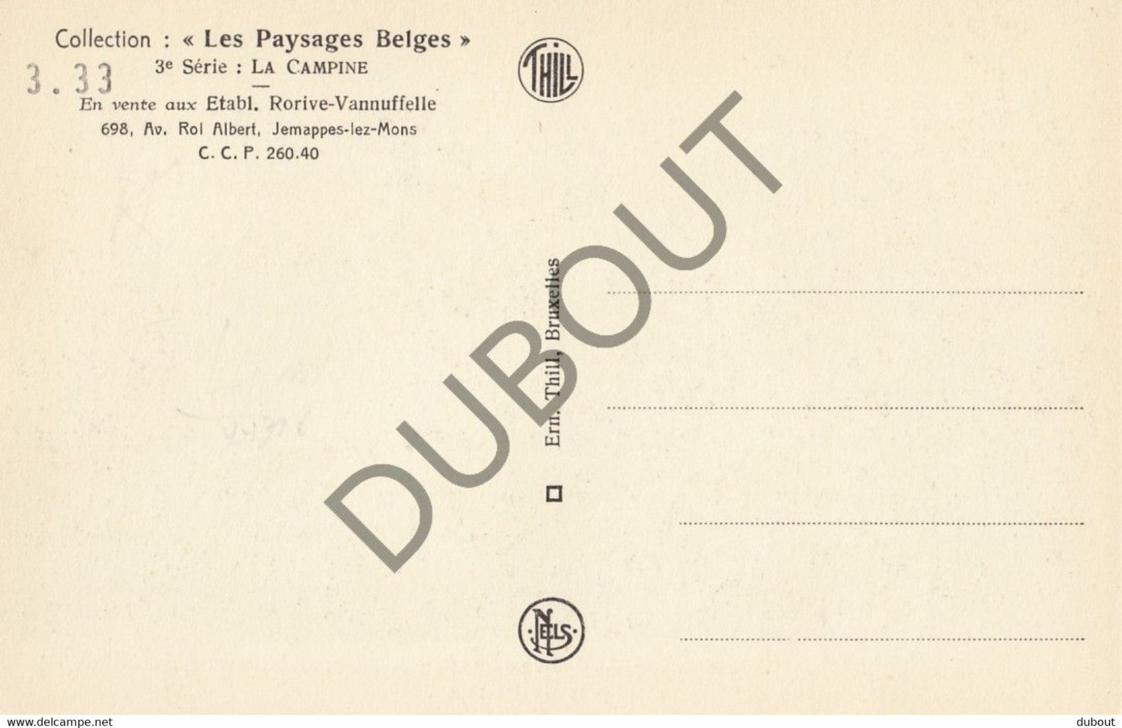 Postkaart/Carte Postale - BERINGEN -  Exploitation Du Sous-sol  (C1972) - Beringen