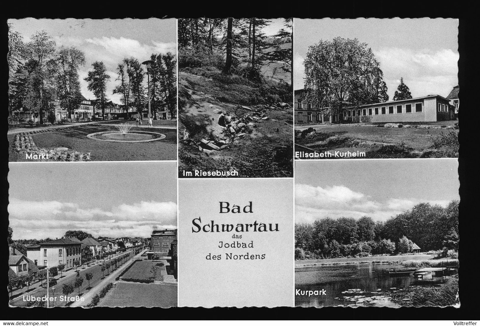 Orig. Mehrbild Foto AK 60er Jahre, Bad Schwartau - Das Jodbad Des Nordens - Bad Schwartau