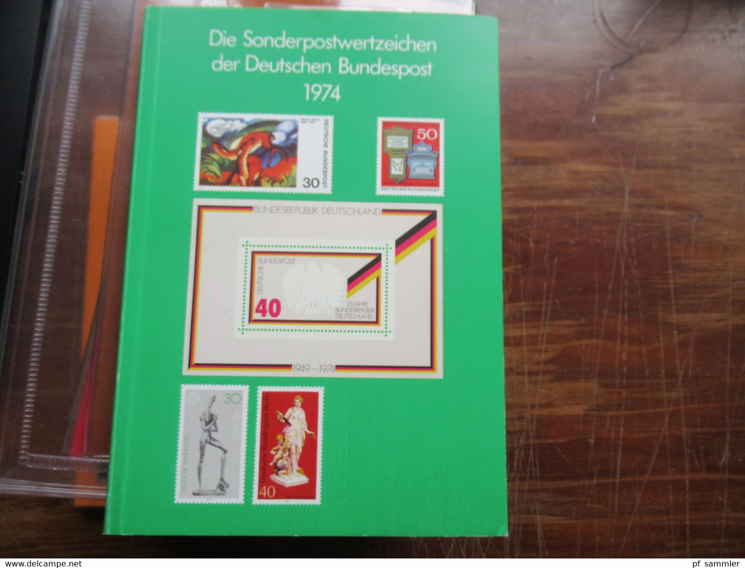 BRD Posten Jahrbücher 1974 - 1983 + 1980 (6x) + 1981 (4x) + 1978 + 1997 - 2000 Katalogwert 1650€ Insg. 25 Stück!! - Collections (sans Albums)