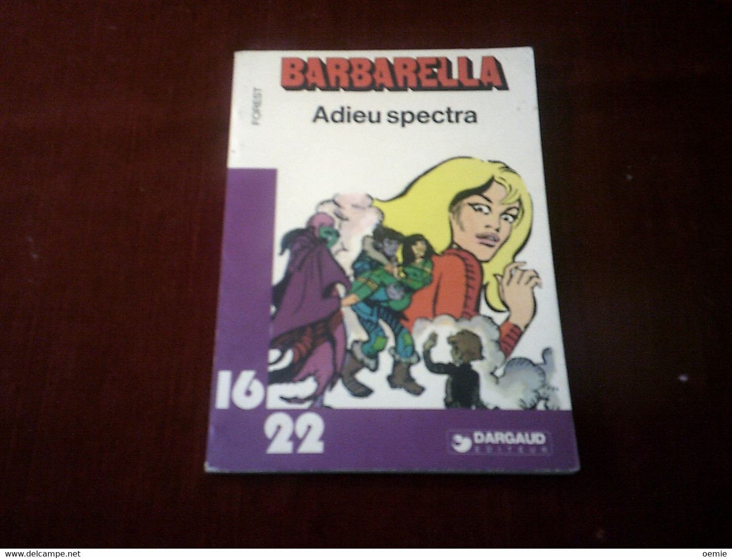 BARBARELLA   ADIEU SPECTRA - Barbarella