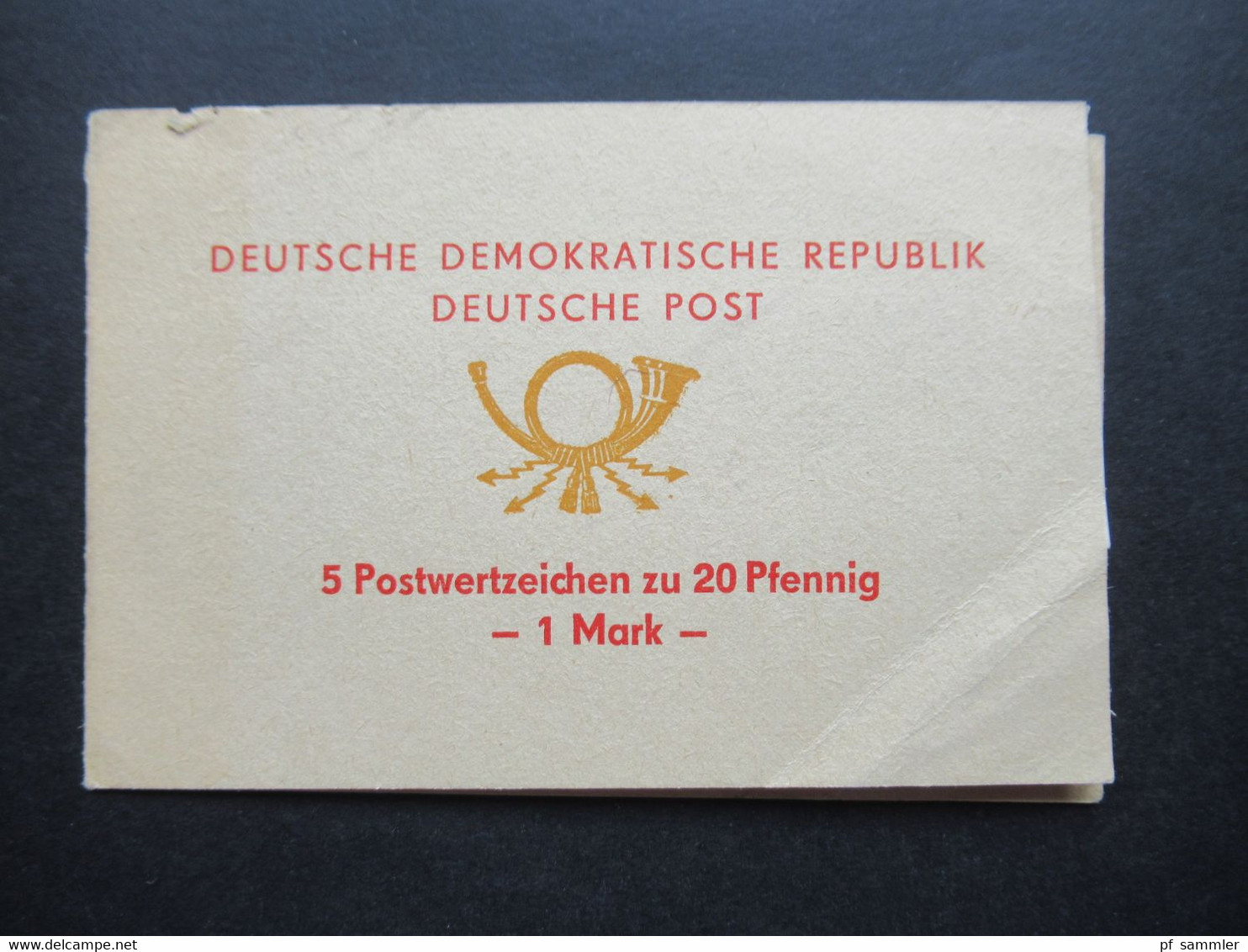 DDR 1971 Sondermarken Heftchen SMHD 2a Katalogwert 800€ Mit Mängeln!! - Markenheftchen