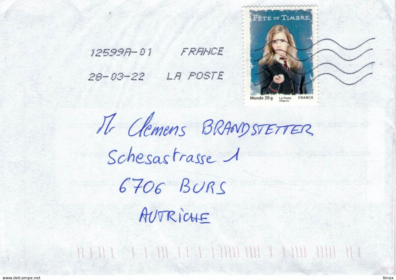 Fete Du Timbre - Harry Potter 2022 12599 - Covers & Documents