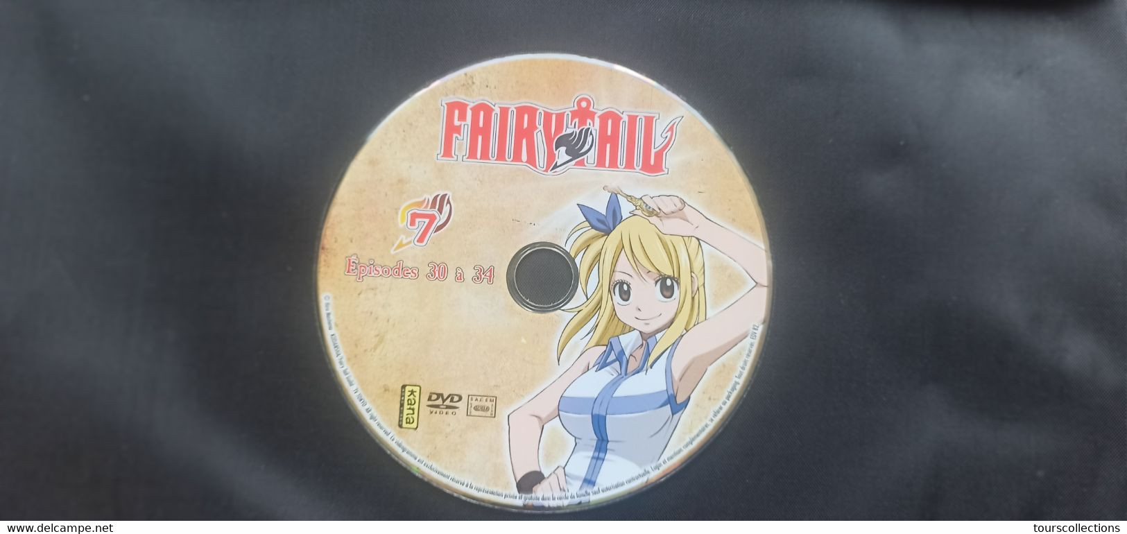 LOT 36 FILMS DVD MANGA FAIRY TAIL SERIE COMPLETE TBE Partie 1 mais sans jaquettes