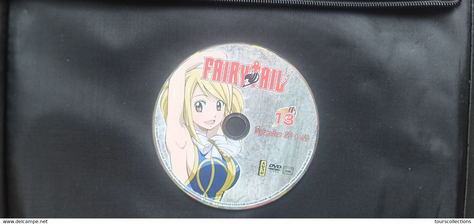 LOT 36 FILMS DVD MANGA FAIRY TAIL SERIE COMPLETE TBE Partie 1 mais sans jaquettes