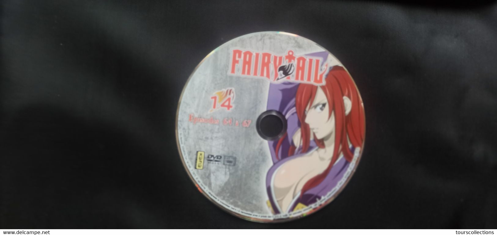 LOT 36 FILMS DVD MANGA FAIRY TAIL SERIE COMPLETE TBE Partie 1 mais sans jaquettes