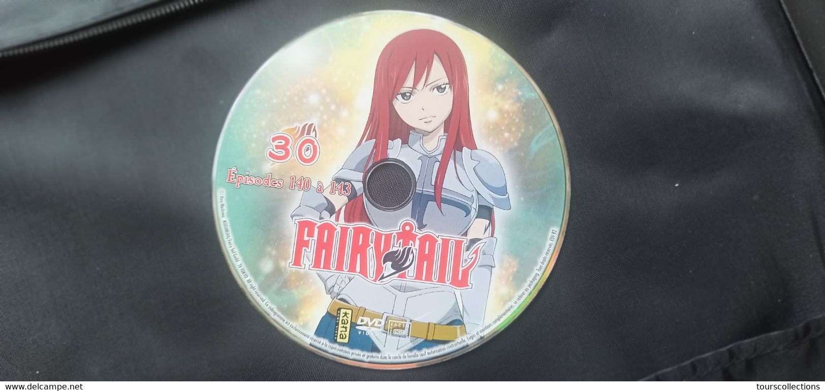 LOT 36 FILMS DVD MANGA FAIRY TAIL SERIE COMPLETE TBE Partie 1 mais sans jaquettes