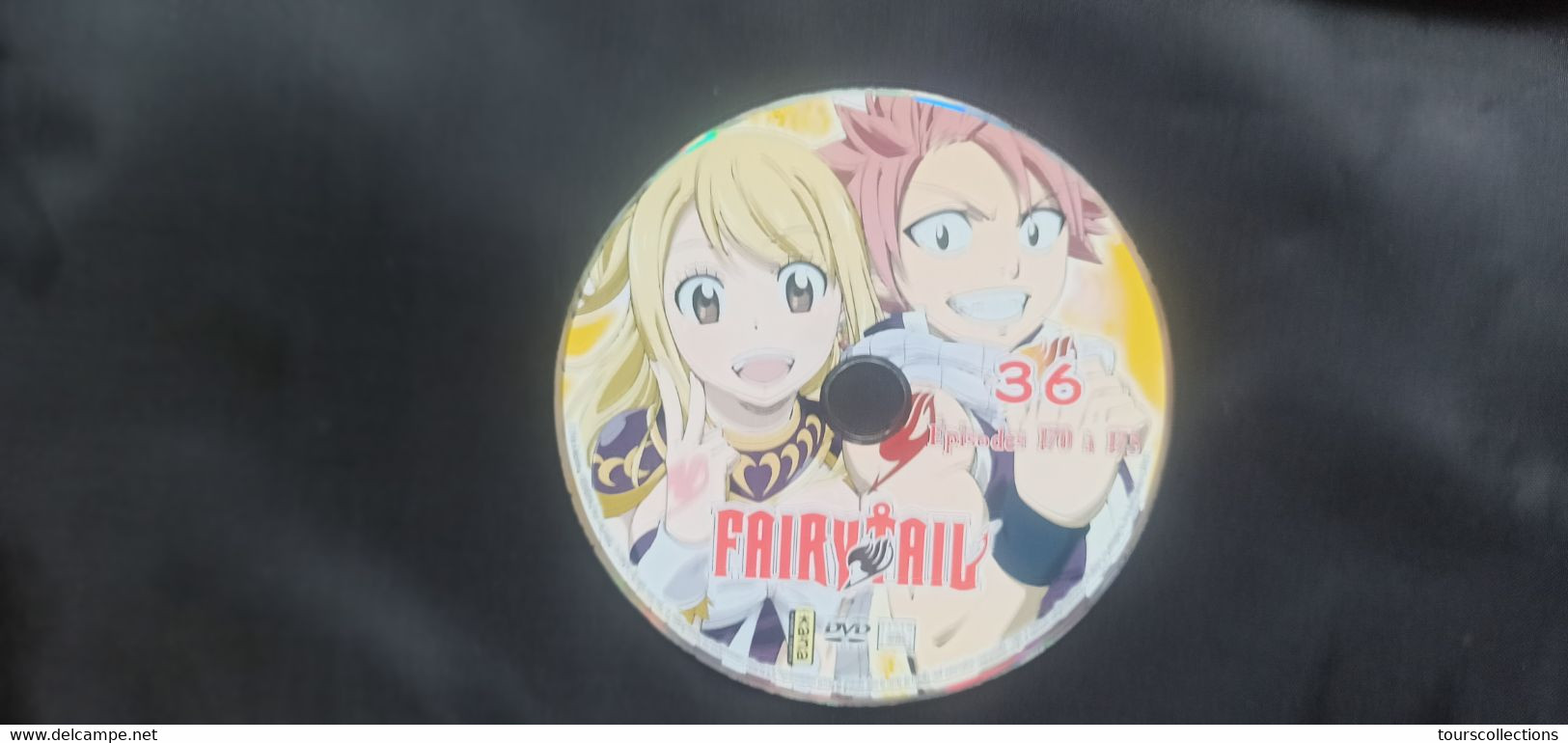 LOT 36 FILMS DVD MANGA FAIRY TAIL SERIE COMPLETE TBE Partie 1 mais sans jaquettes