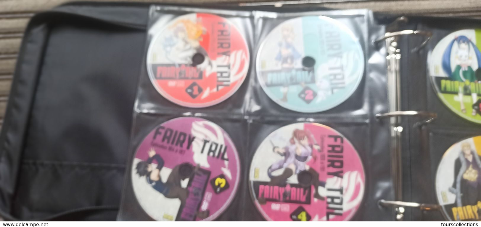 LOT 26 FILMS DVD MANGA FAIRY TAIL SERIE COMPLETE TBE Partie 2 Mais Sans Jaquettes + 1 Film : La Prétresse Du Phoenix - Manga