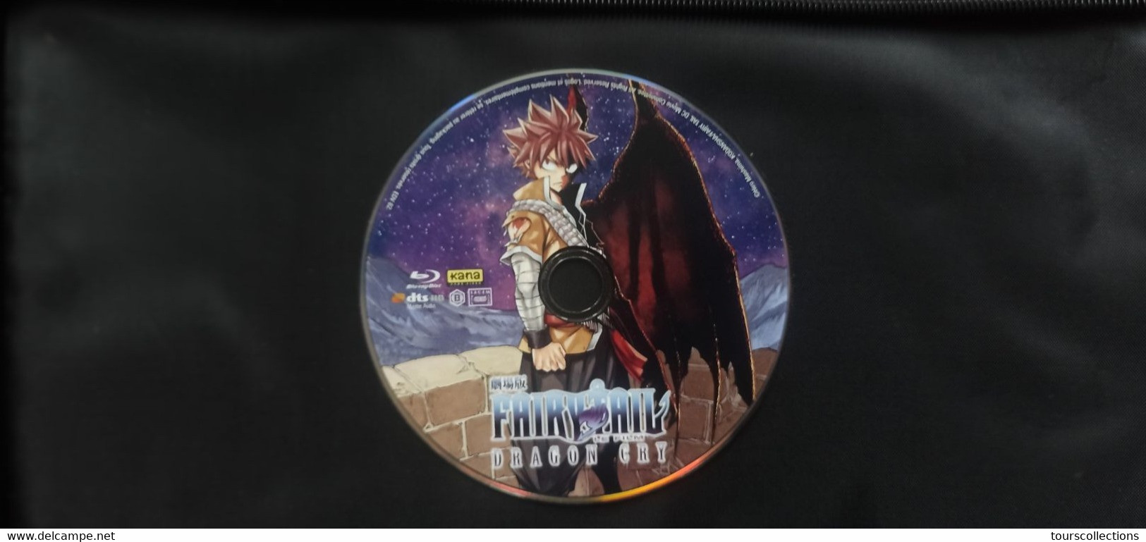 FILM DVD MANGA FAIRY TAIL  1 Film : DRAGON CRY Livré Sans Jaquette ! - Manga