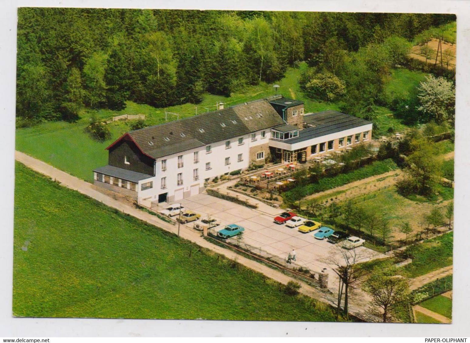 5253 LINDLAR - FALKENHOF, Kurhotel Auf Dem Falkenberg, Luftaufnahme, Abgebrannt - Lindlar