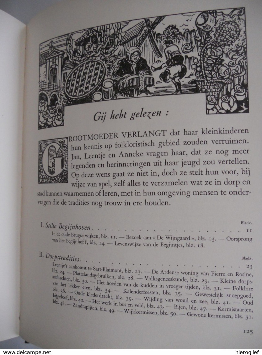 Tradities en gebruiken vd BELGISCHE FOLKLORE Henri Liebrecht België feesten stoten karnaval album côte d'or compleet