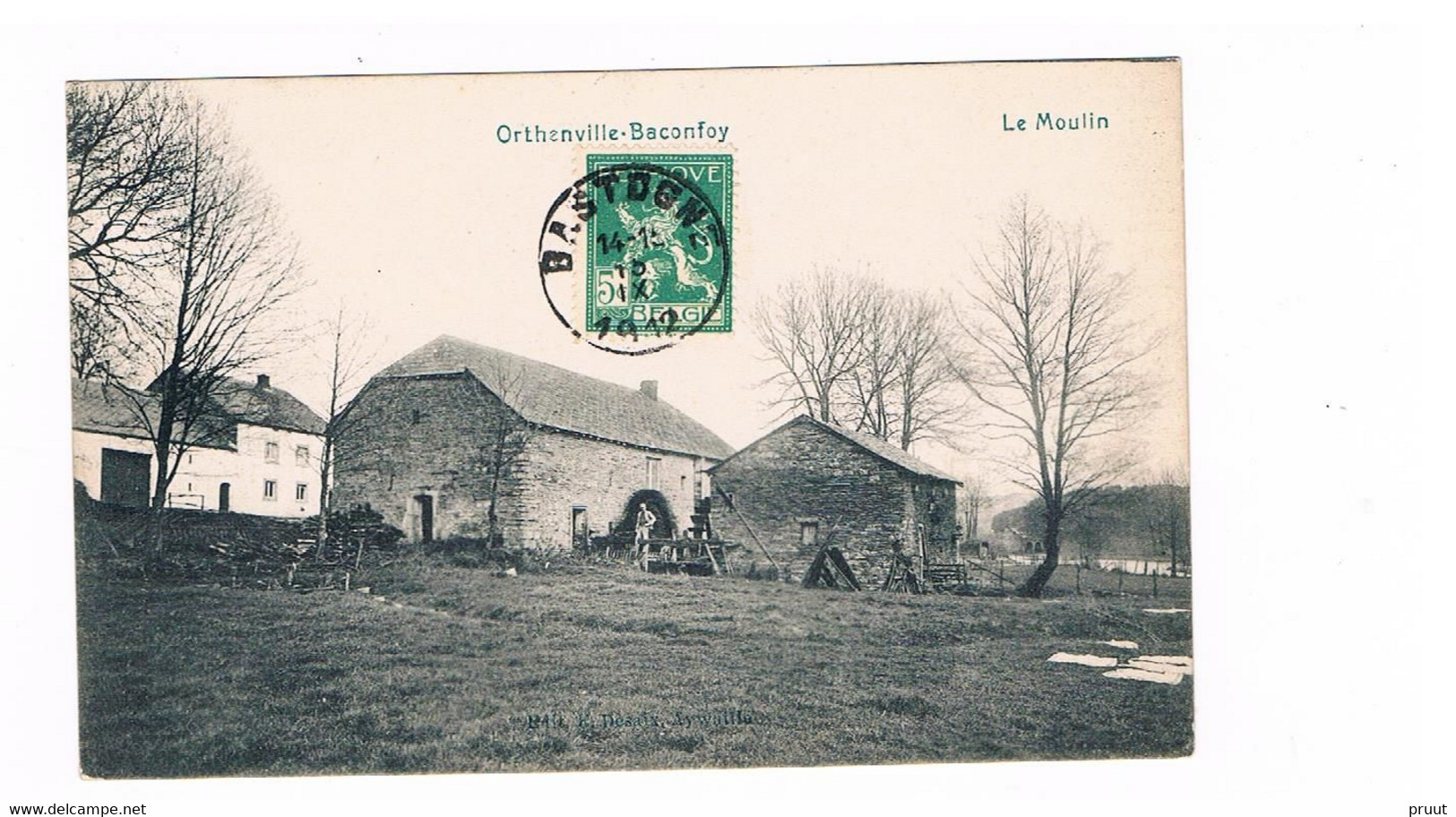 Ortheuville - Baconfoy (Tenneville) Le Moulin TRES RARE - Tenneville