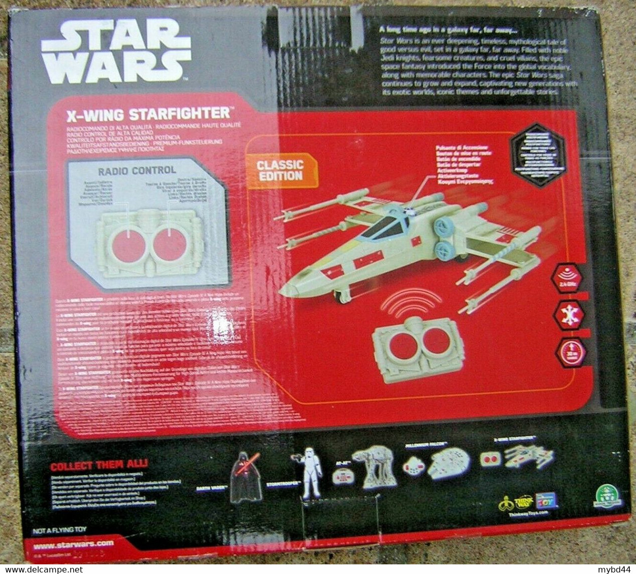 STAR WARS X WING STARFIGHTER PREMIUM Radiocommandé Collection Lucasfilm Ltd  Rare Jouet Ancien Neuf - Andere & Zonder Classificatie