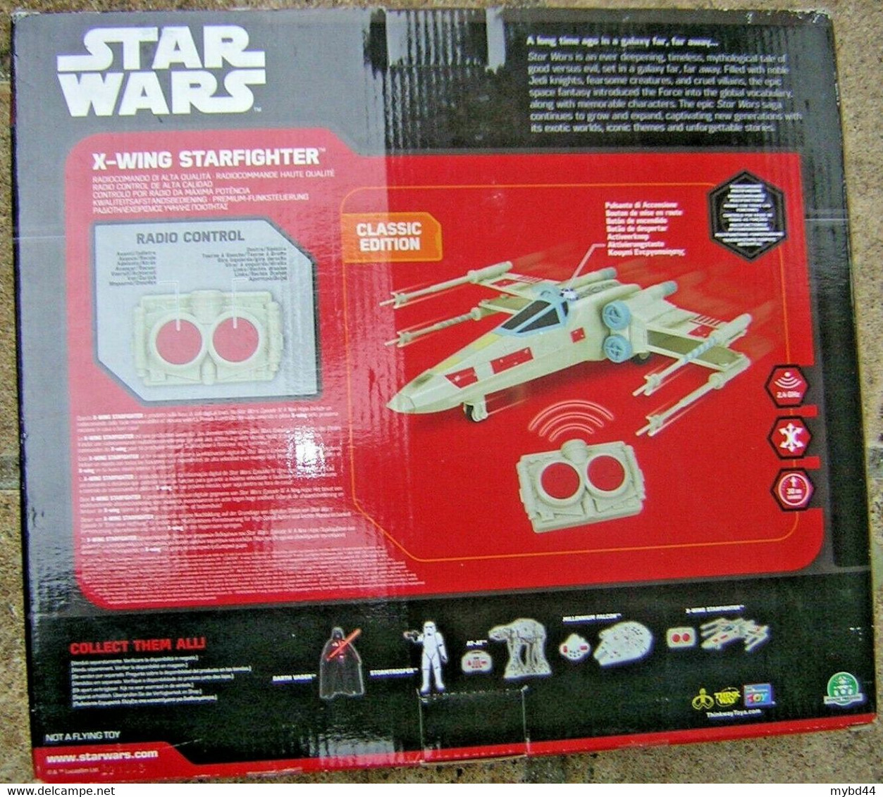 STAR WARS X WING STARFIGHTER PREMIUM Radiocommandé Collection Lucasfilm Ltd  Rare Jouet Ancien Neuf - Altri & Non Classificati